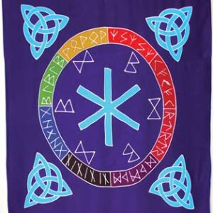 Rune Mother altar cloth or scarf 36" x 36"