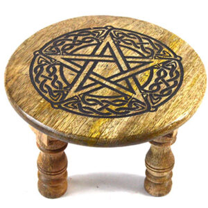 6"dia x 4" Pentagram altar table