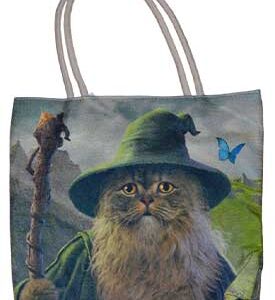 17" x 17" Catdalf tote bag