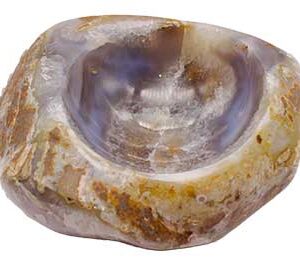 4"-6" Agate Natural offering bowl