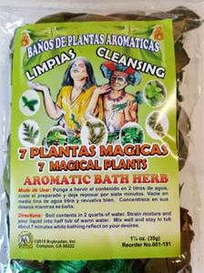 1 1/4oz 7 Magical Plants aromatic bath herb