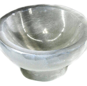 4" Selenite Stand bowl