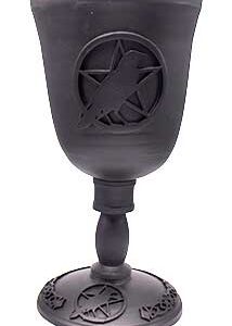 7 5/8" Pentagram & Bird chalice