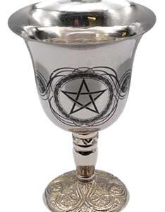 4 3/4" Pentagram chalice stainless steel
