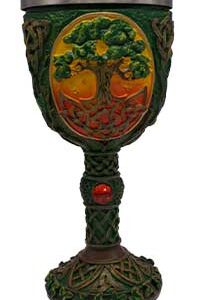 Tree of Life chalice 7 1/4"