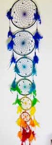 55" Chakra dreamcatcher