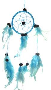 2 1/2" Turquoise dream catcher