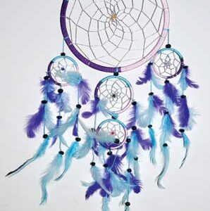 8 1/2" 5 Rings multi dream catcher