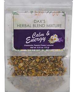15gms Calm & Energy smoking herb blends