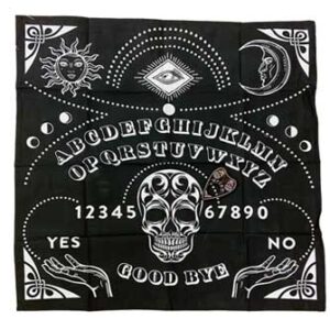 24"x24" Ouija, Black mat
