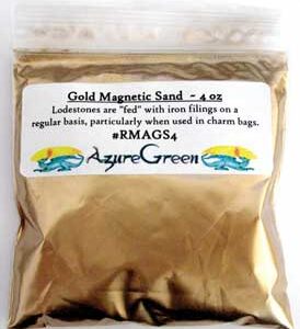 Gold Magnetic Sand (Lodestone Food) 4oz