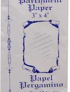3" x 4" Parchment Paper 12 pack