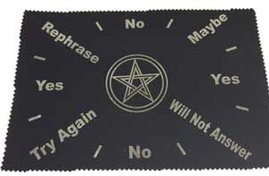 8"x12" Pentagram pendulum mat