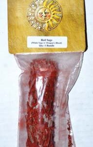 Dragons Blood & White Sage smudge stick 3-4"