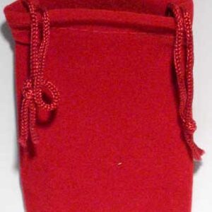 Red Velveteen Bag
