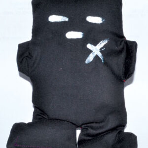 Black Voodoo Doll  5"