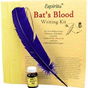 Bat's Blood writing kit