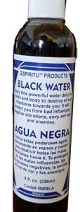 8oz Black Water (Aqua Negra)