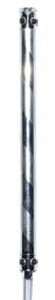 Healing wand silver plated 8"