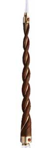 Twisted RoseWood healing wand 8"
