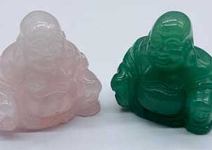(set of 2) 1 3/16" Buddha