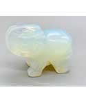 (set of 2) 1.5" Opalite Elephant
