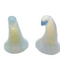(set of 2) 1 3/4" Witch's Hat Opalite