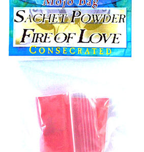 .5oz Fire of Love sachet powder consecrated