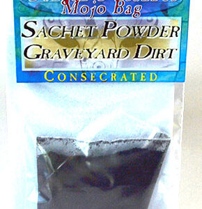 .5oz Graveyard Dirt sachet powder consecrated