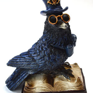 4 3/4" Steampunk Raven