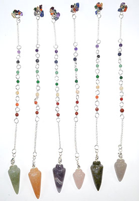 Various 7 Chakra Pendulum